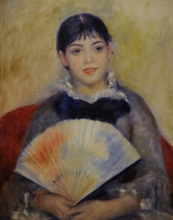 Girl with a Fan.