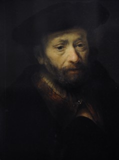 A bearded old man.