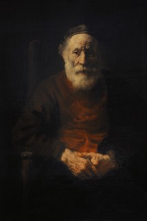 An Old Man in Red.