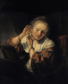 Young Woman with Earrings.