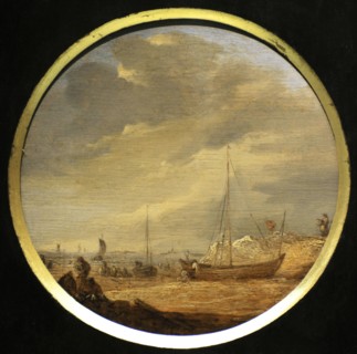 Boats on a Riverbank.