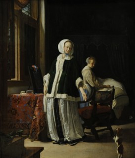 Lady at her Toilet.
