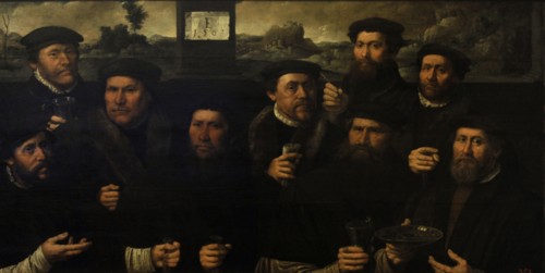 Group Portrait of the Amsterdam Shooting Corporation.