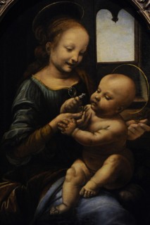 Madonna and the Child.