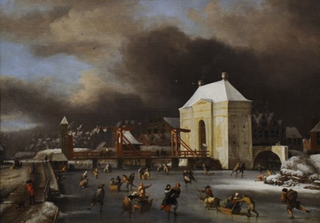 By the Heilige Wegs Poort in Amsterdam.