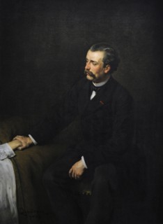 Portrait of Doctor Friedel, ca. 1880, by Wladyslaw Bakalowicz (1833-1903).
