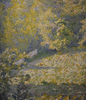 Summer (A Landscape with Shrubs).