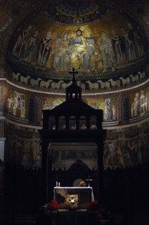 Basilica of Our Lady in Trastevere.