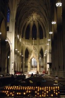 Celebration of the Eucharist. Cathedral of St. Patrick.