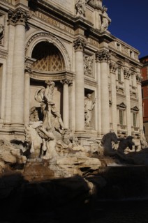 Trevi Fountain.