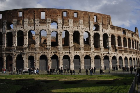 Flavian Amphitheatre or Coliseum.