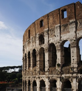 Flavian Amphitheatre or Coliseum.