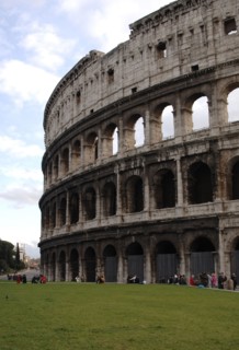 Flavian Amphitheatre or Coliseum.