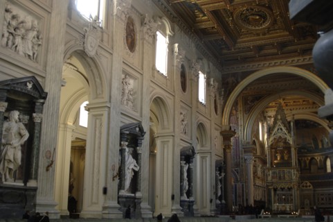 Archbasilica of St. John Lateran. Interior.