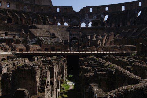 Flavian Amphitheatre or Coliseum.