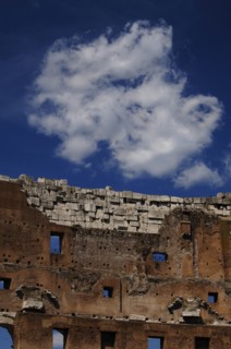 Flavian Amphitheatre or Coliseum.