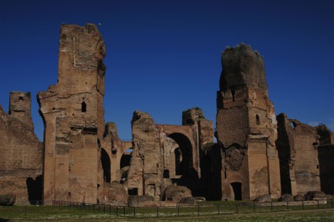 Baths of Caracalla. Ruins.