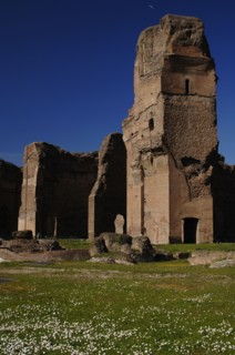 Baths of Caracalla. Ruins.