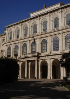 Barberini Palace. Now the Galleria Nazionale d'Arte Antica.