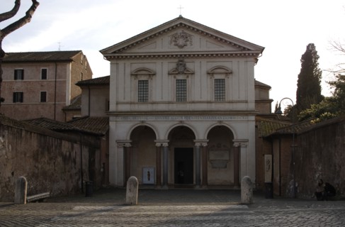 Saint Sebastian outside the walls.