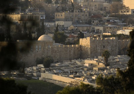Mount of Olives. Jewish Cemetery.