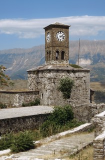 Castle and clock tower.