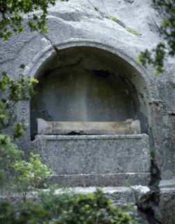 Turkey. Asia Minor. Termessos. Necropolis. Sarcophagus.