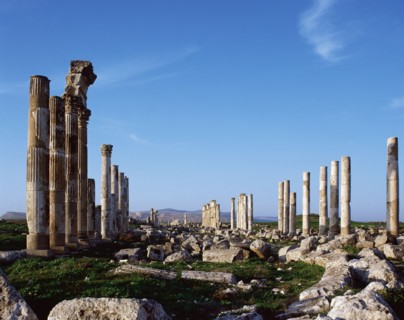 Cardo Maximus, colonnade avenue.