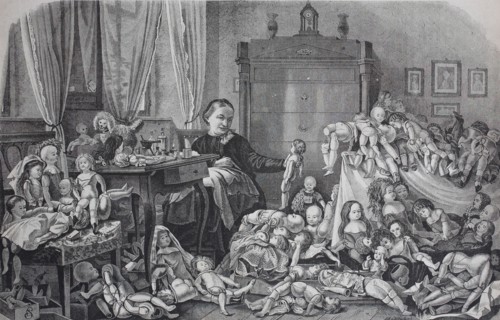 The dolls doctor of Leipzig