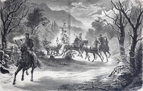 Nocturnal ascent of king Ludwig II.