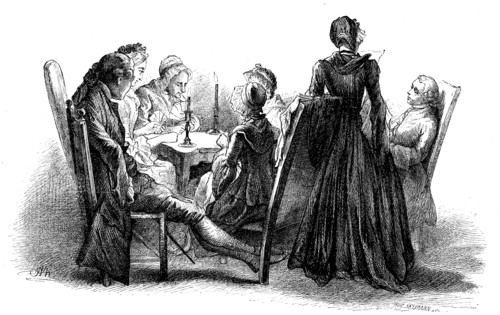 at the family table