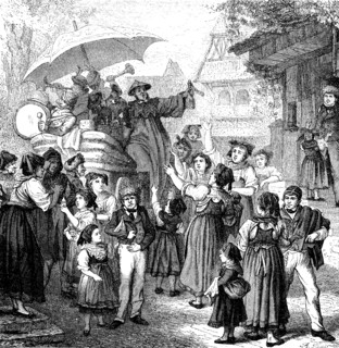Pancratius Sanitabringius at a family party in Alsace