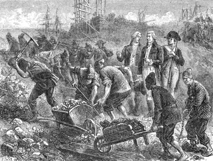 Working at the siege of Toulon