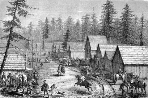 Station and Western Town Cisco in California