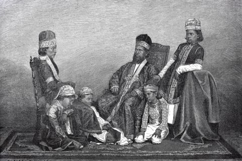 The royal family Mirzas from Delhi