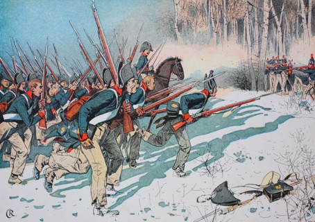 Battle of Eylau or Battle of Preussisch-Eylau
