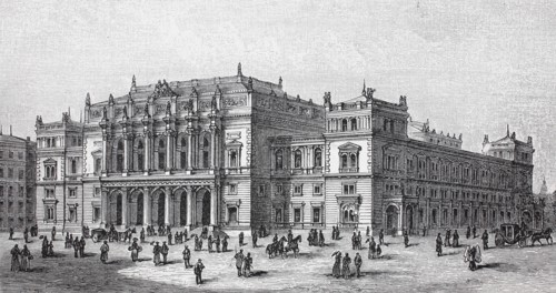 the stock exchange of Vienna