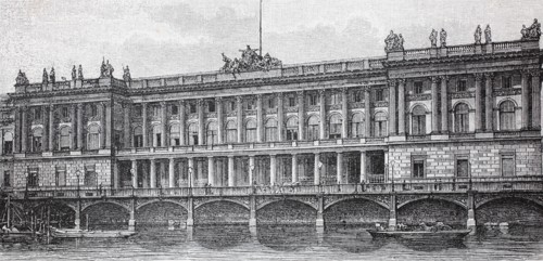 the stock exchange of Berlin