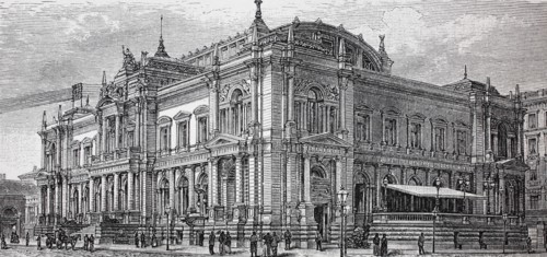 the stock exchange of Leipzig
