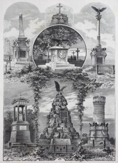 the war memorials at Metz