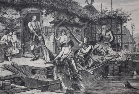 from the time of the pile dwellings