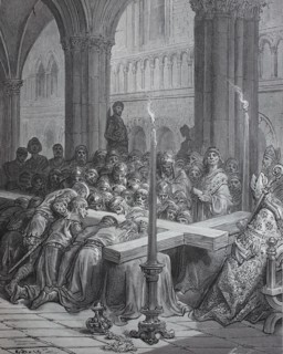The crusades were a series of religious wars in western Asia and Europe initiated