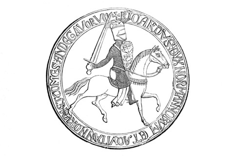 the seal of Richard I. of England