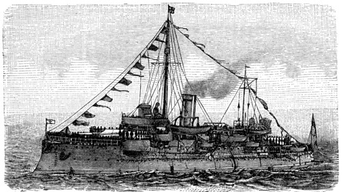 Ironclad warship King Wilhelm I.