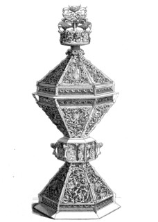Silver-gilt and enamel