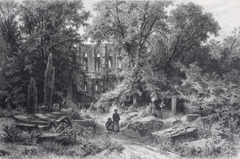 Remains of the monastery of Oybin