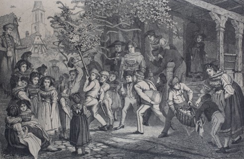 celebrating the Pentecost in Alsace