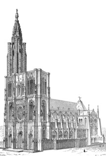 Strasbourg Cathedral or the Cathedral of Our Lady of Strasbourg