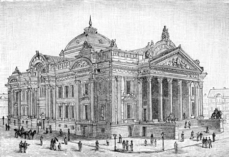 stock exchange at Bruxelles