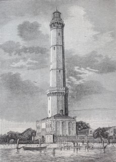 the lighthouse of Swinemuende